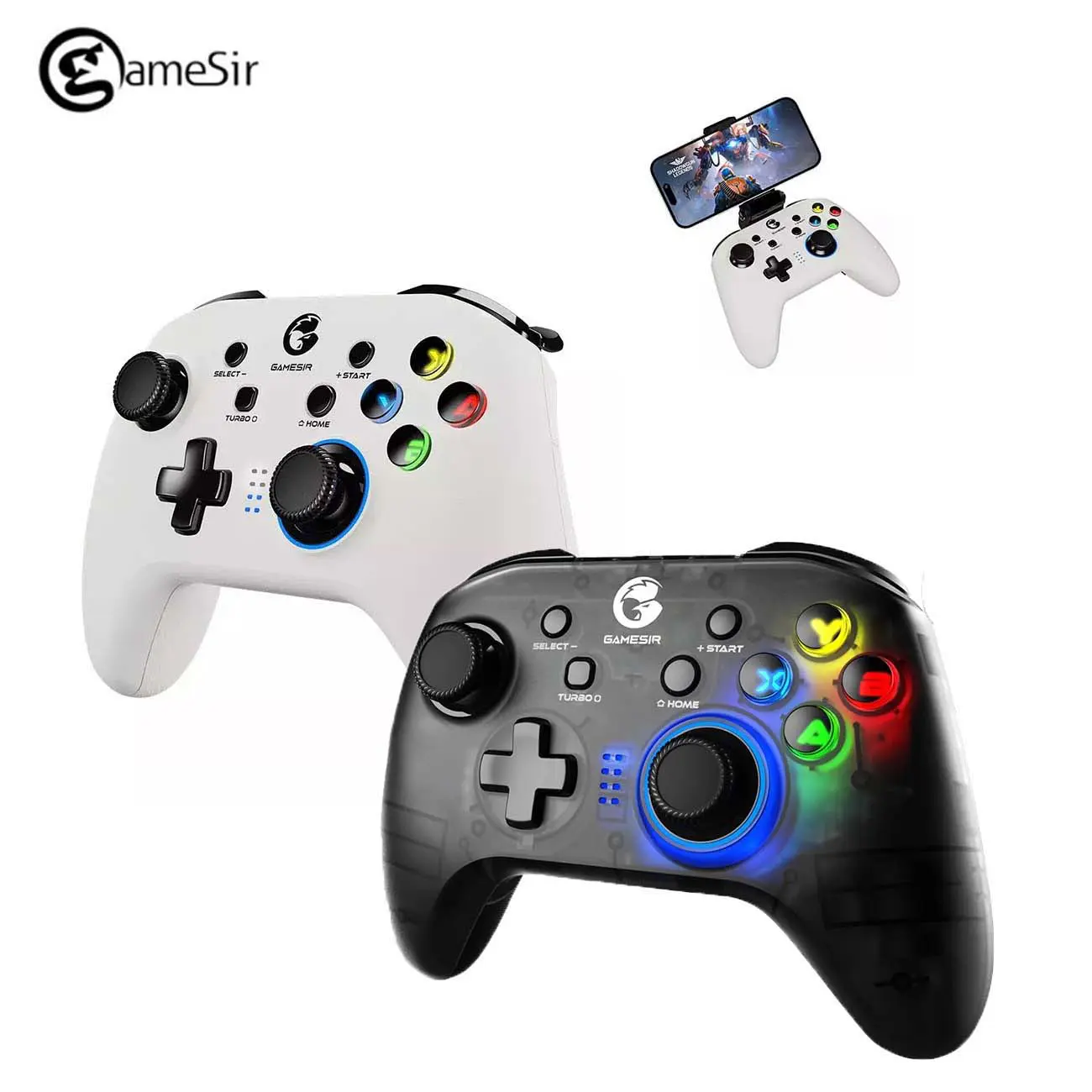 Manette GameSir T4 Pro Bluetooth 2.4GHz Multi-plateforme pour PC ANDROID IOS SWITCH