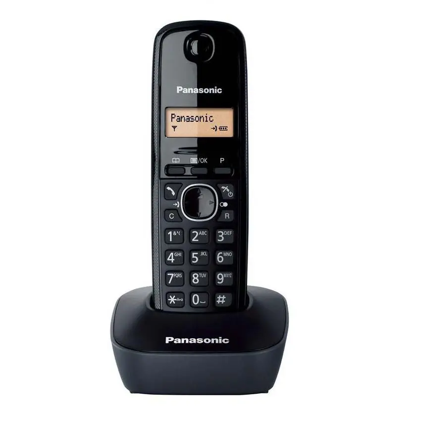 Téléphone sans-fil Fixe Numérique LCD Panasonic KX-TG1611 - Noir