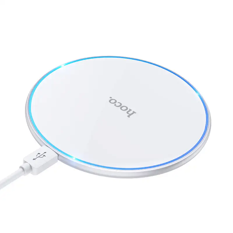 HOCO CW6 Pro Chargeur sans-fil 15W ultra-fin compatible Qi