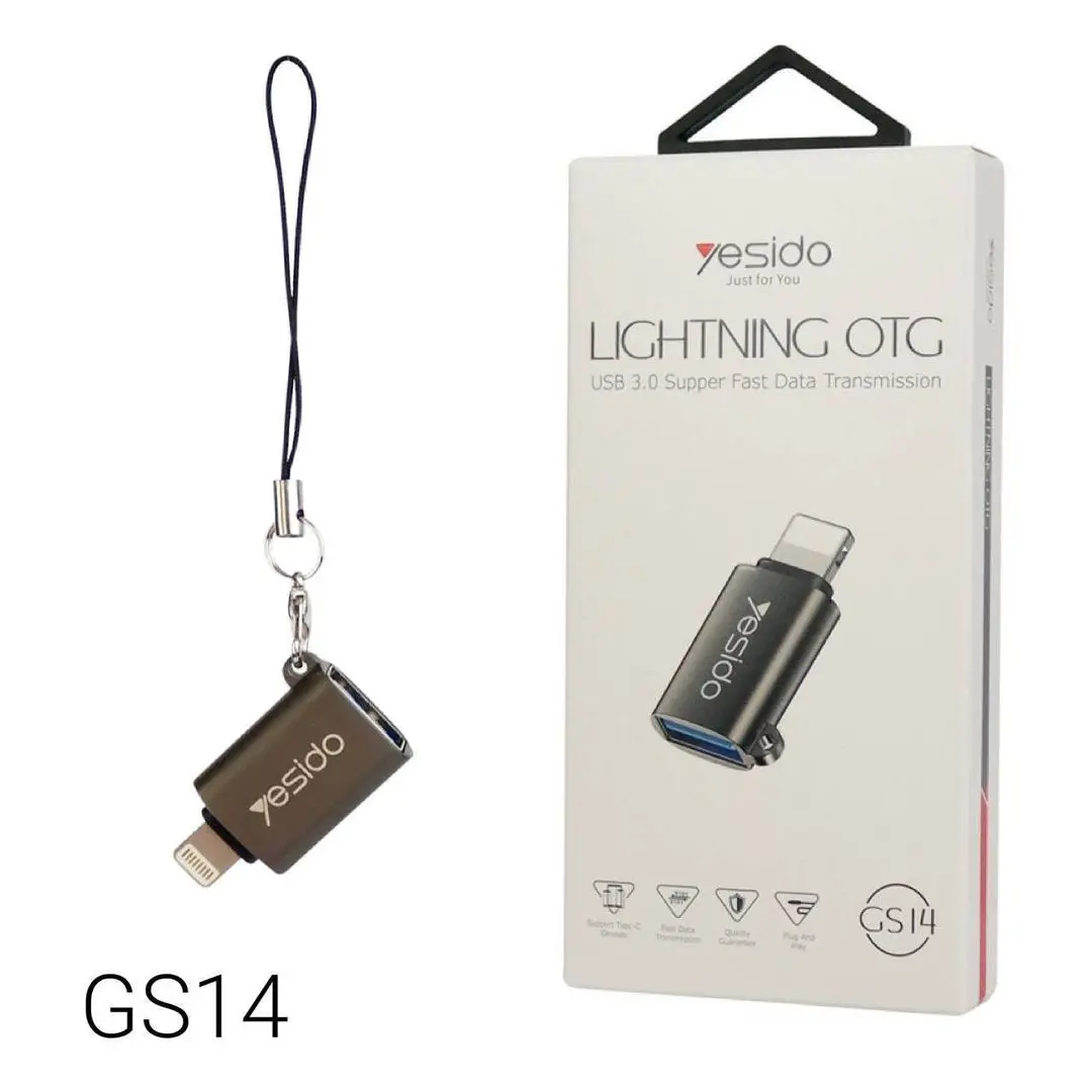 Adaptateur OTG Lightning iphone vers USB 3.0 YESIDO GS14