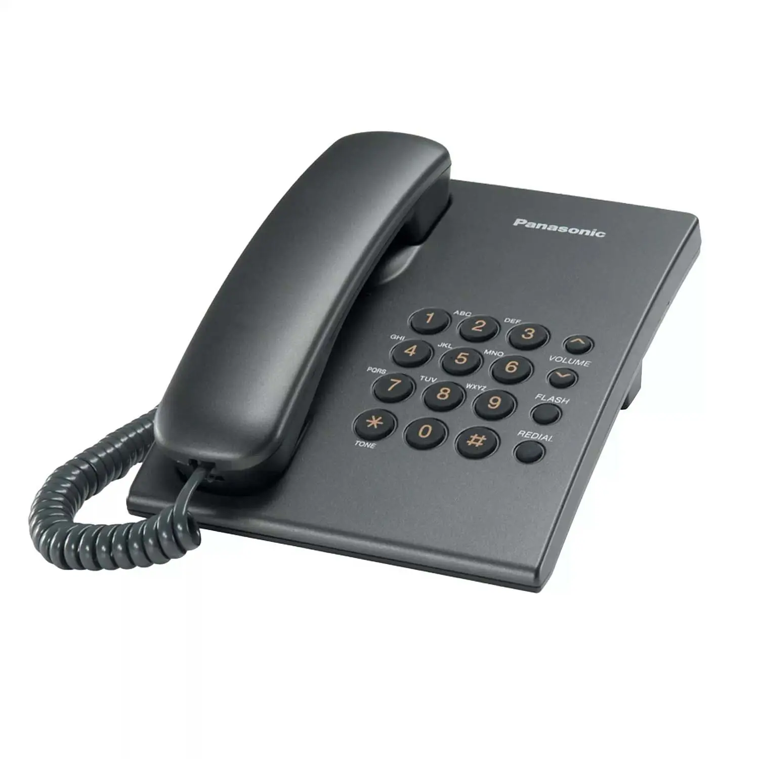Téléphone FIXE filaire PANASONIC KX-TS500MX - Noir