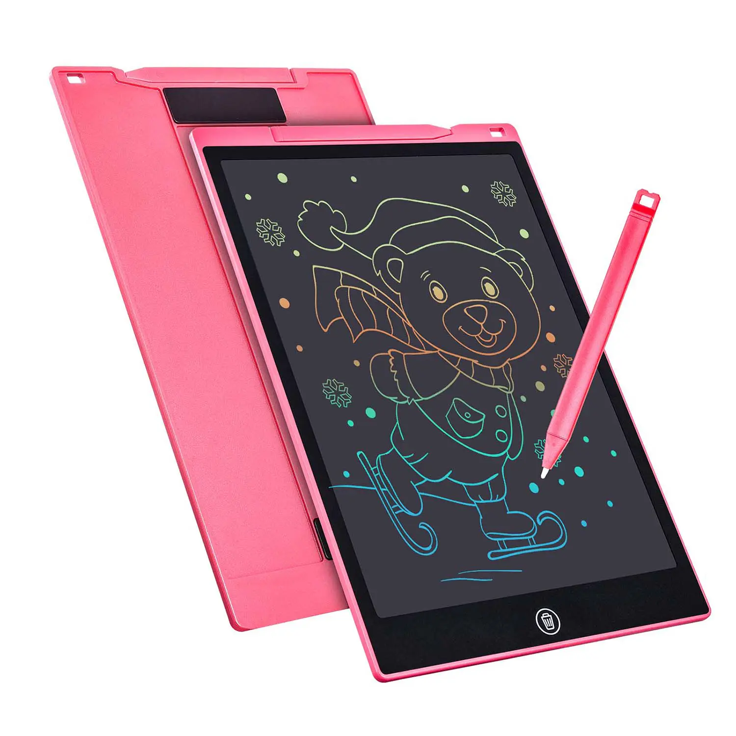Ardoise Magic Tablette graphique 12 pouces pour écrire, dessiner  - Rose