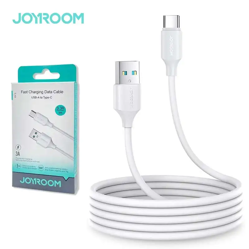 Câble de charge rapide et données USB-A vers Type-c 3A JOYROOM S-A9 2m