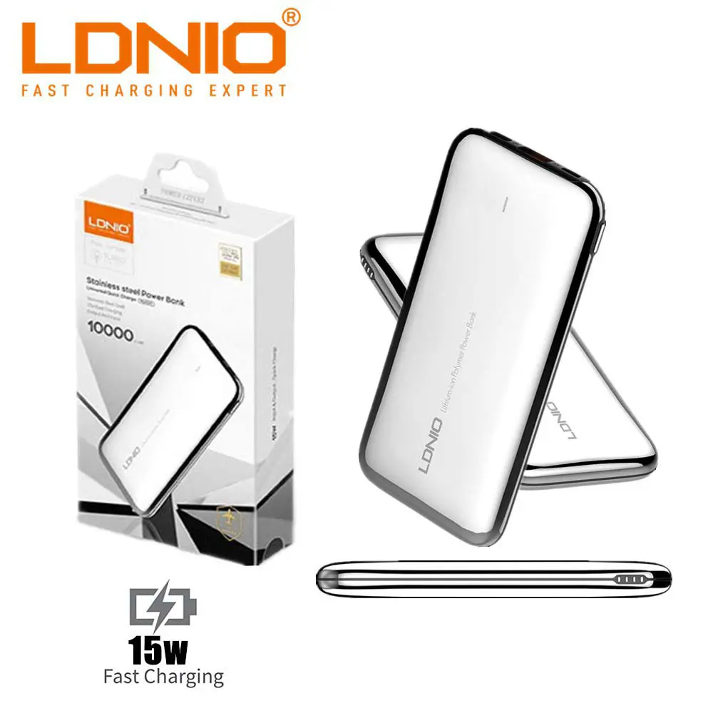 Powerbank LDNIO PQ1017 15W 10000mAh 