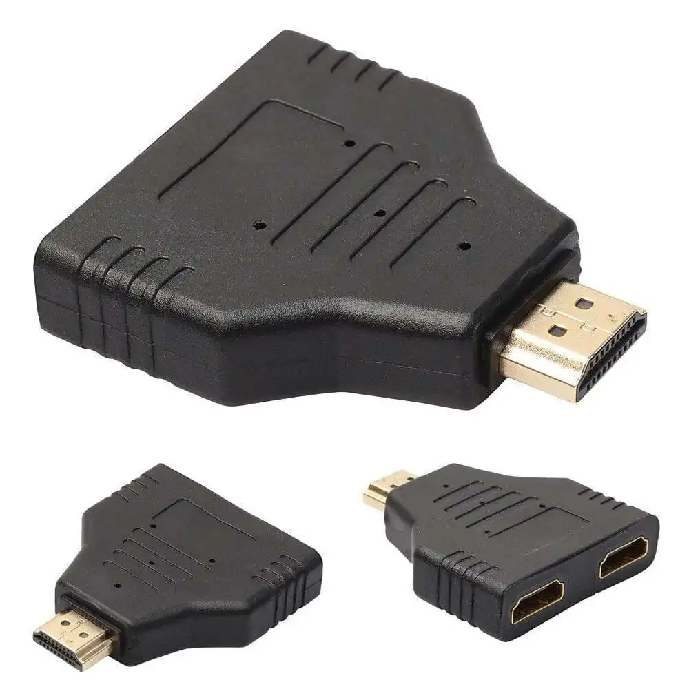 Splitter Répartiteur HDMI mâle vers double HDMI Femelle 1080P