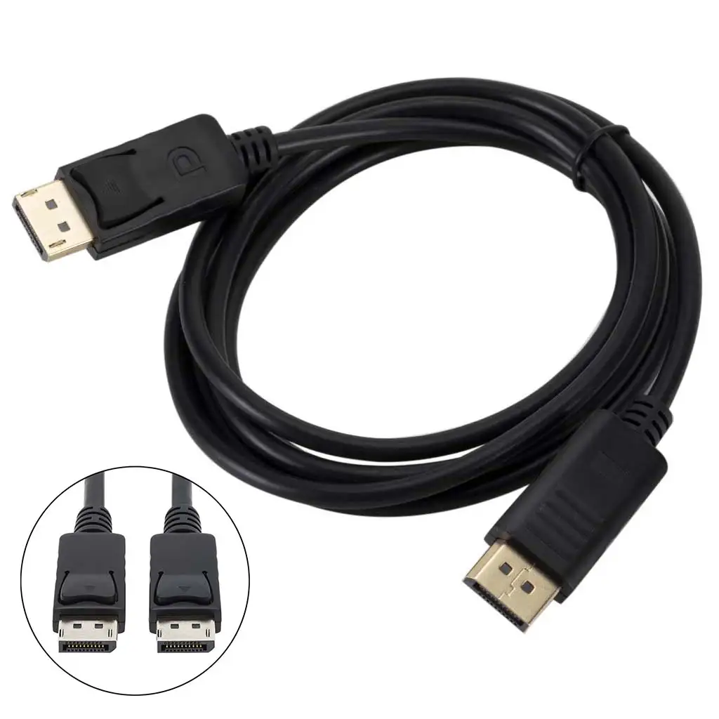 Cable DP DisplayPort vers DisplayPort 1080P FULL HD 1.8m