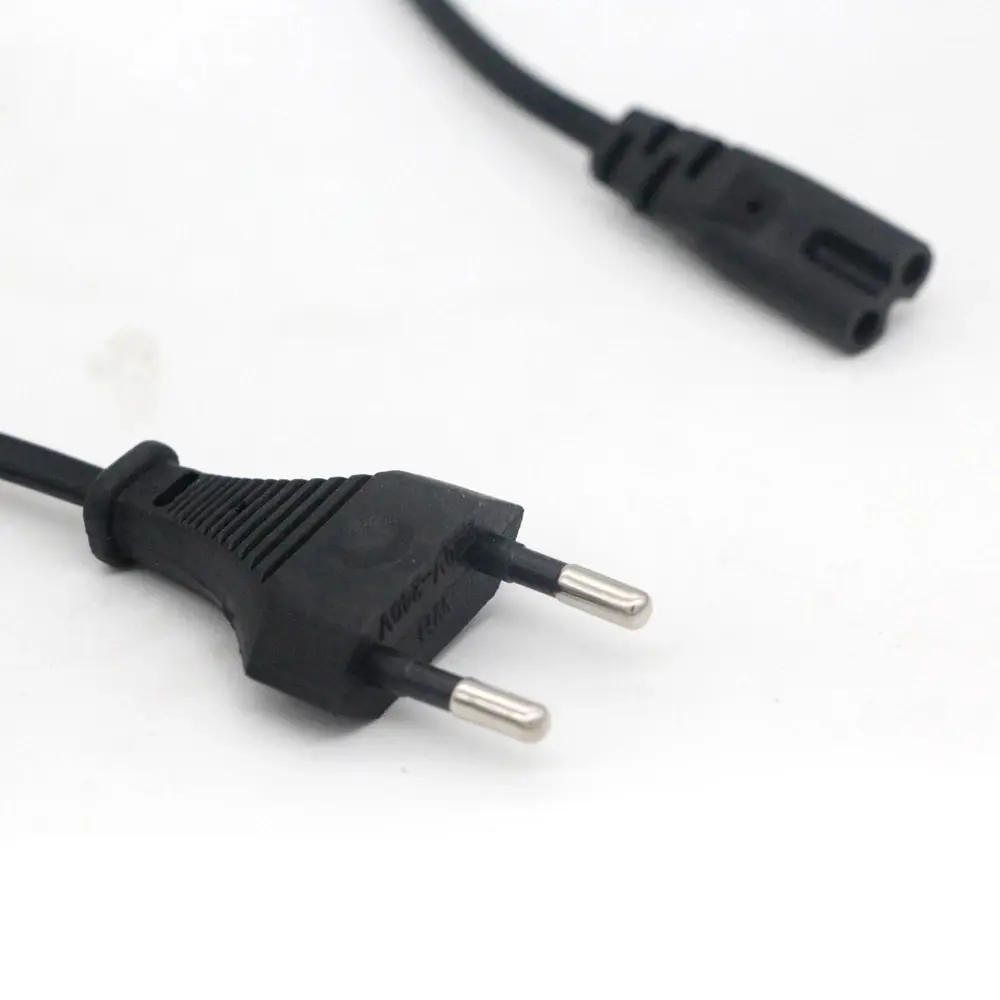 Cable Secteur Alimentation IEC C7 Bi-polaire 2x1mm² 16A 1.5m CAPSYS