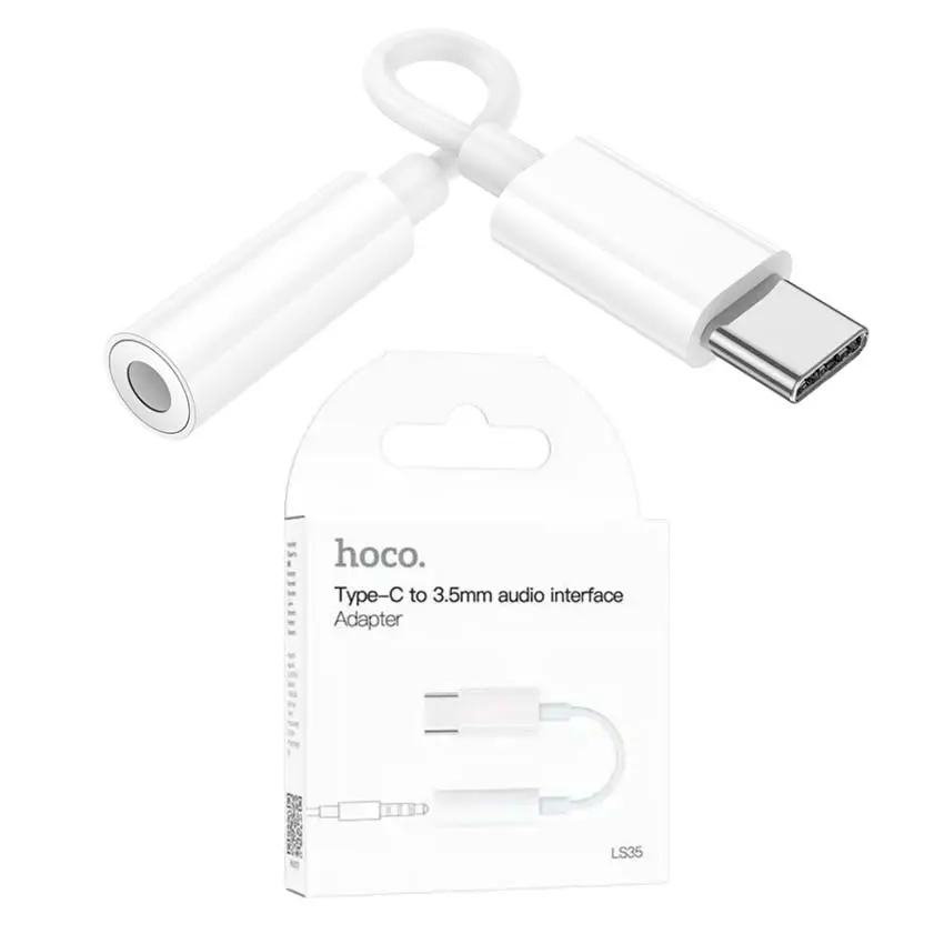 Adaptateur Convertisseur Audio Type-c Vers AUX 3.5mm Jack HOCO LS35