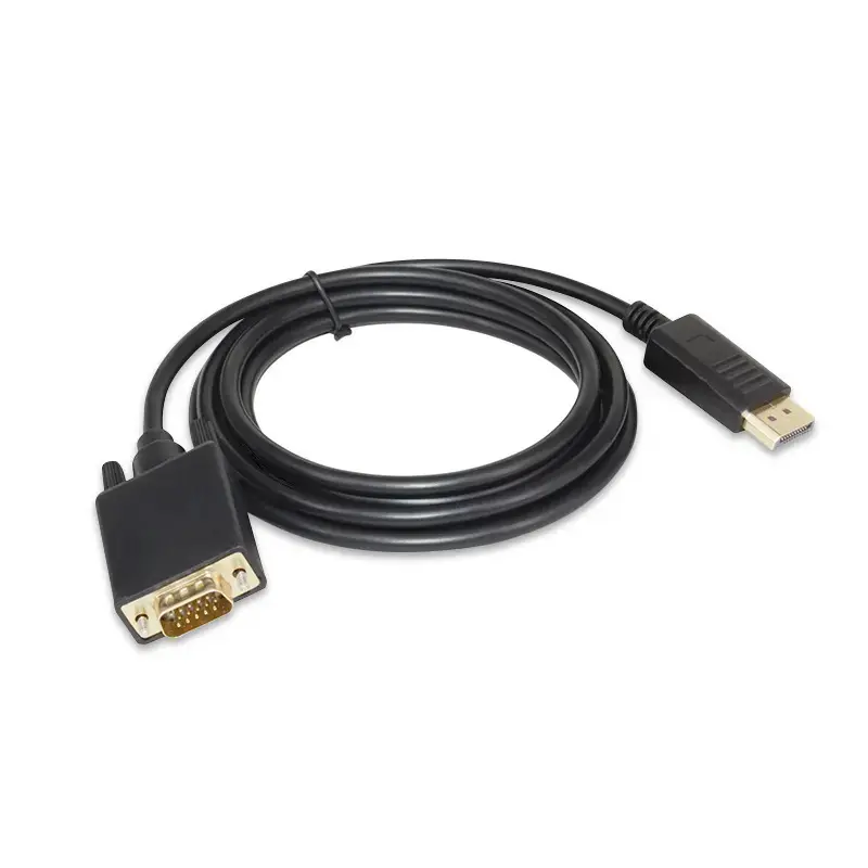Câble Adaptateur DisplayPort DP vers to VGA FULL HD 1080P 1.8m