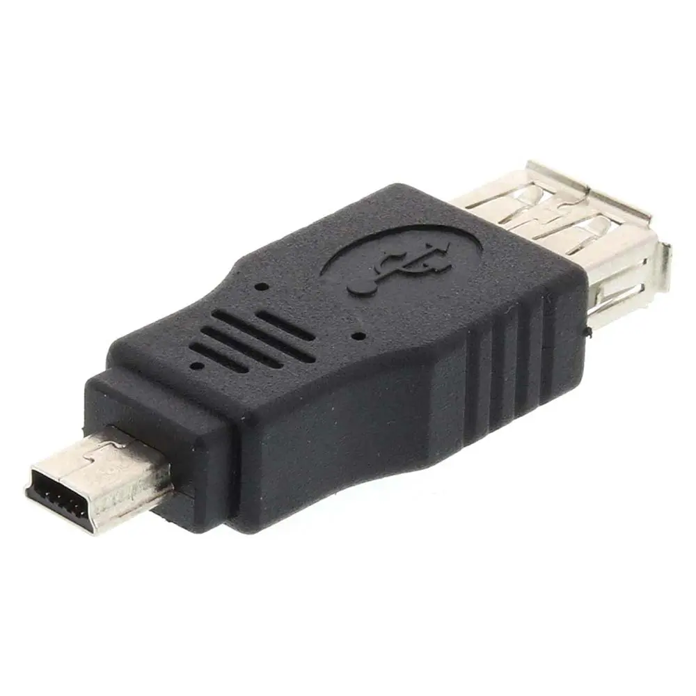 Adaptateur convertisseur USB 2.0 type A femelle vers Mini USB mâle