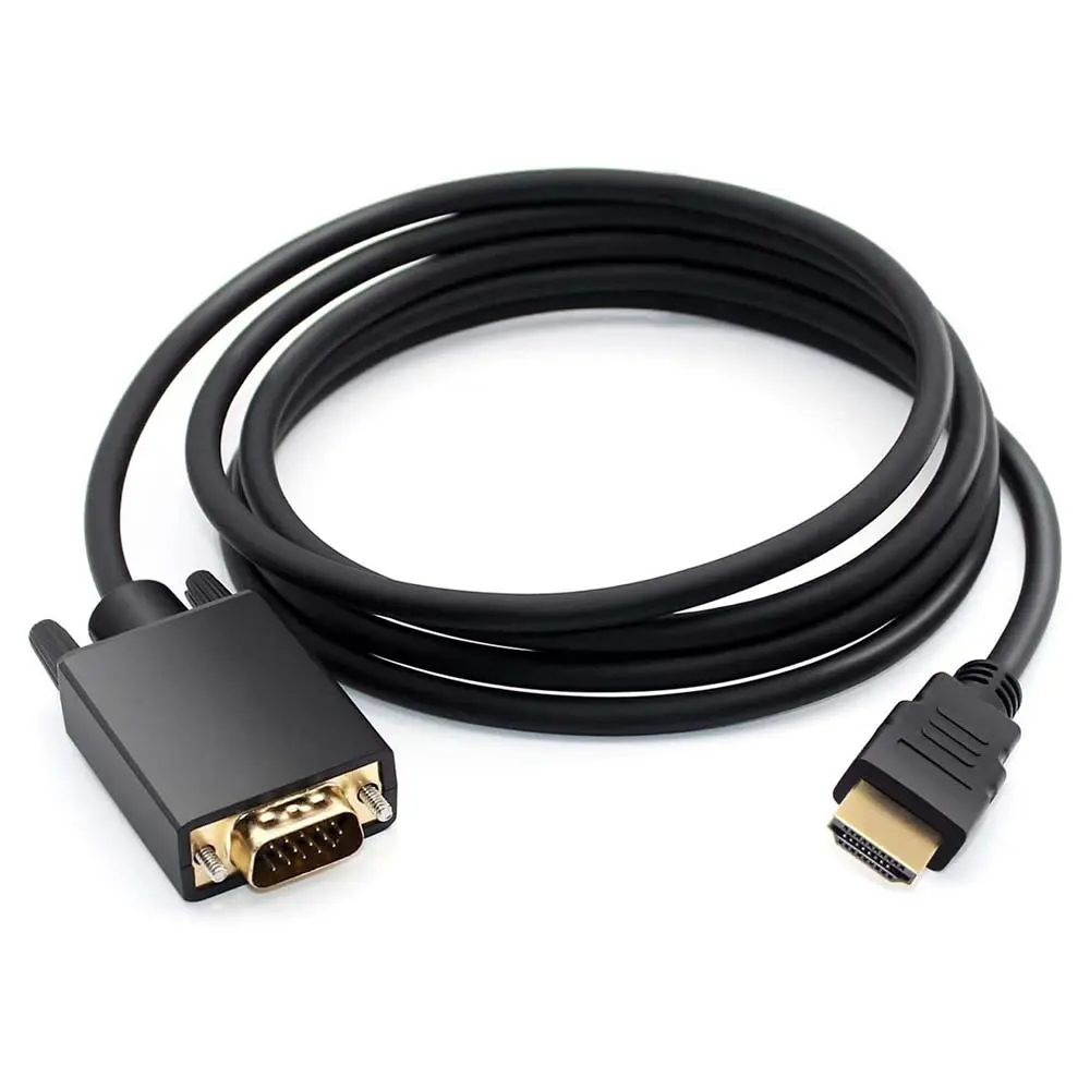 Câble Adaptateur Convertisseur HDMI Mâle vers VGA Mâle 1.8m