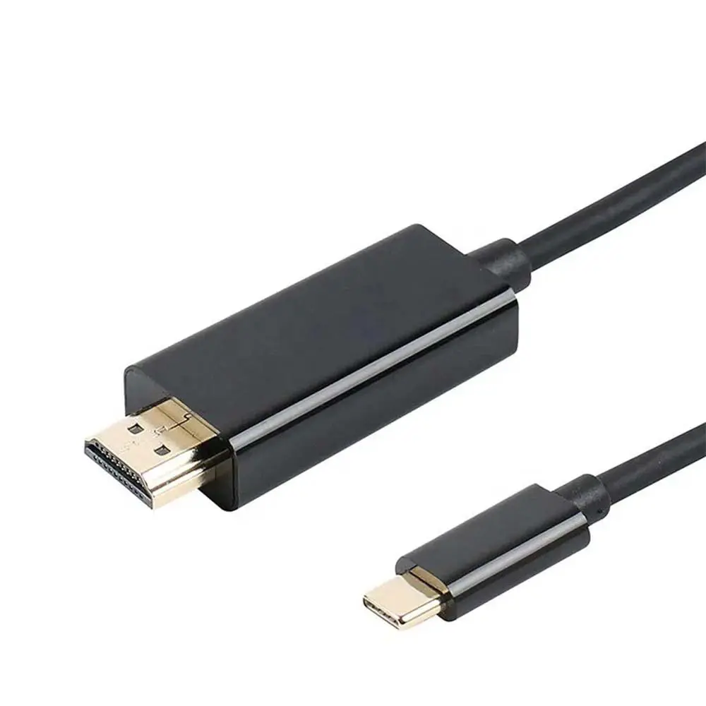 Câble USB-C Type-C to vers HDMI 4K Thunderbolt 3 1.8m pour ordinateur portable, PS4, HDTV