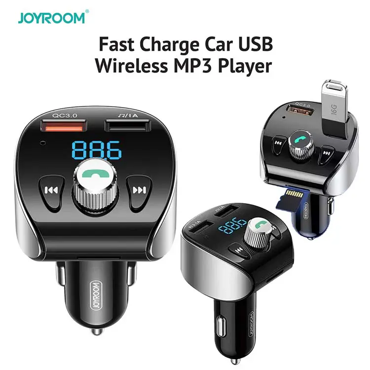 Emetteur FM Bluetooth + chargeur AUTO Joyroom JR-CL02