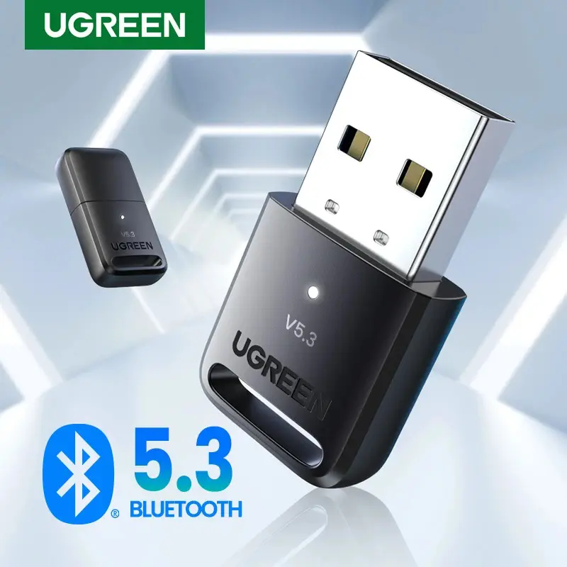 Adaptateur Dongle USB Bluetooth 5.3 Ugreen pour PC, haut-parleur, souris, clavier, récepteur, transmetteur