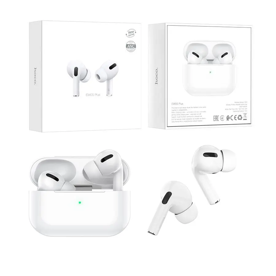 Ecouteur Earbuds sans-fil bluetooth 5.1 HOCO EW05 Plus ANC - Blanc