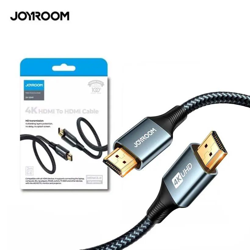 Cable HDMI 2.0 Joyroom SY-20H1 4K@60Hz 2m
