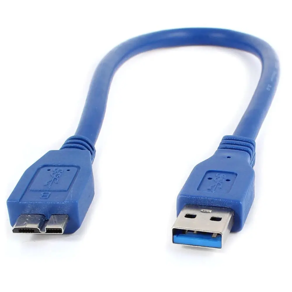 Cable Disque dur externe USB 3.0 Type-A vers Micro B 30cm
