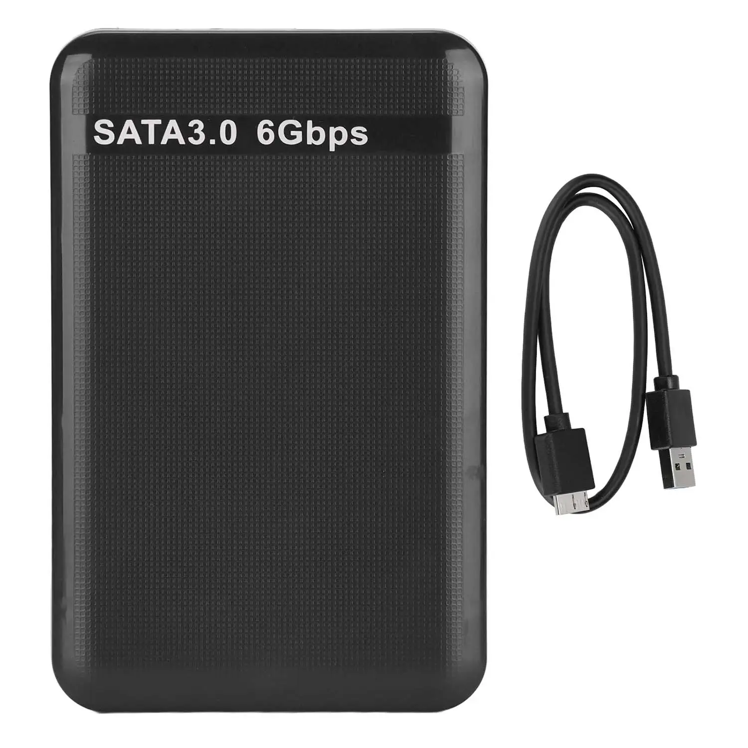 Rack pour disque dur externe HDD SSD 2.5 pouces SATA USB 3.0 - Noir