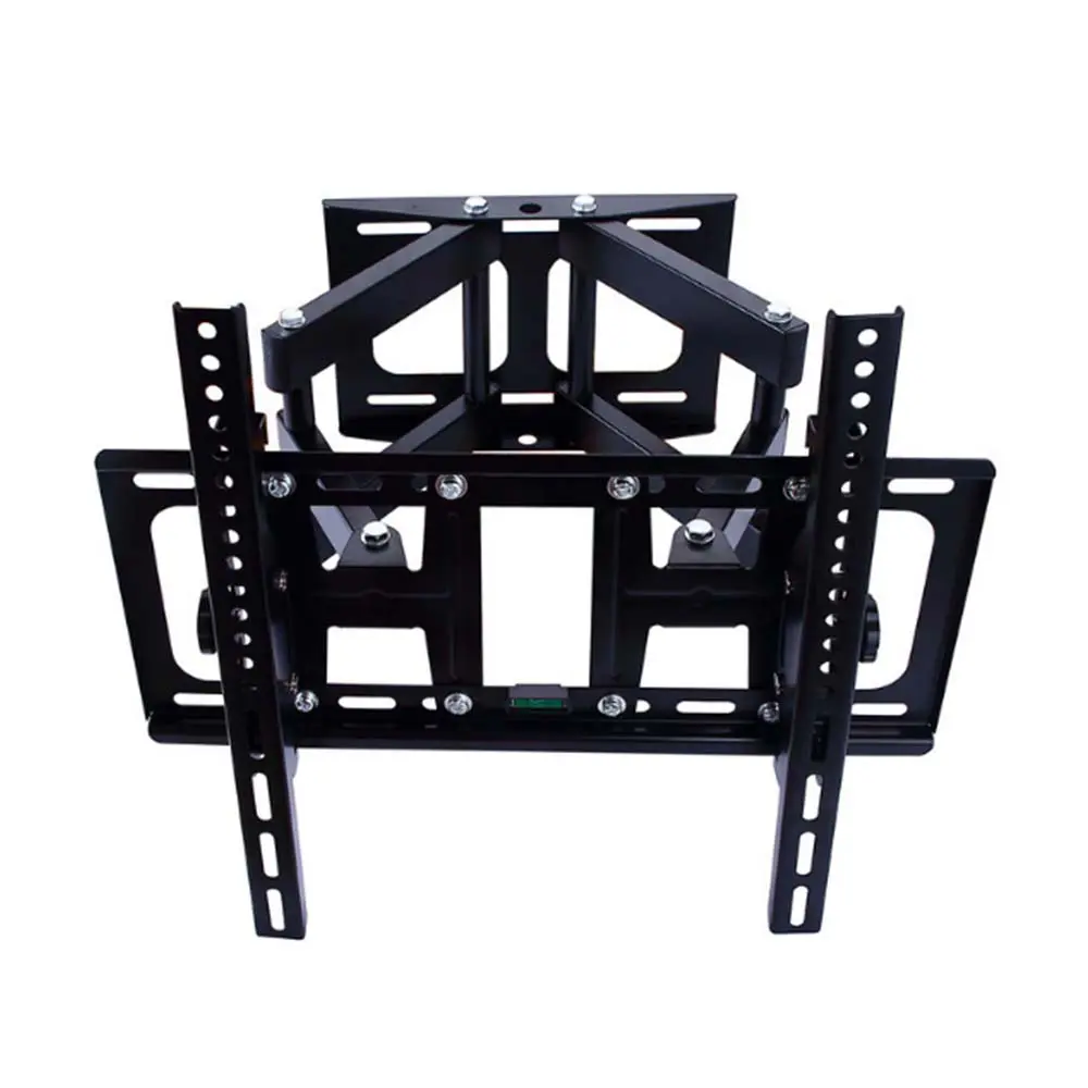 Support mural universel pour TV avec bras télescopique rotatif réglable avec inclinaison de 26" à 55" D50