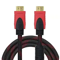 Câble HDMI en nylon tressé V1.4 Full HD 1080P 3D 1.5m 3m 5m