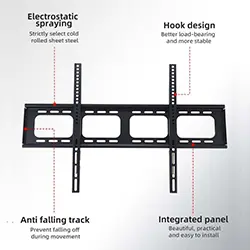 Support mural Inclinable universel pour TV Ecran LCD LED de 50"-120" charge:120Kg B125