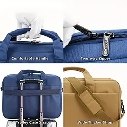 Cartable Laptop 15.6 pouces OKADE T57 Pour Ordinateur Portable avec Bandoulière et Rembourrage Antichoc