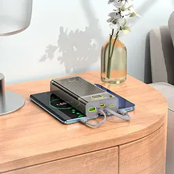 POWER BANK HOCO J104A 20000mAh PD 22.5W charge rapide Type-c + iphone