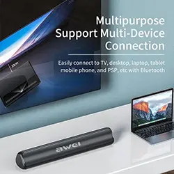 Haut-parleurs Bluetooth 5.0 portable Awei Y333 Carte SD AUX USB 1800mAh