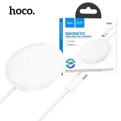 HOCO CW52 Chargeur sans-fil magnétique 15 W pour smartphones et écouteurs