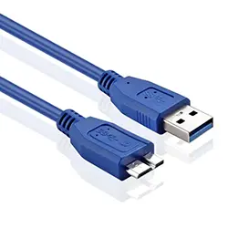 Cable Disque dur externe USB 3.0 Type-A vers Micro B 30cm
