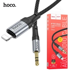 HOCO UPA26 Câble Adaptateur Audio Iphone Lightning IP vers Jack AUX 3.5mm 1m