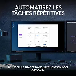 Logitech MX Keys S Clavier sans Fil Bluetooth Rechargeable USB-C Rétroéclairé AZERTY Français