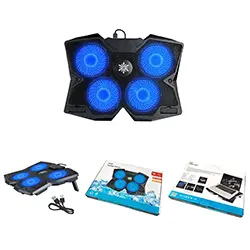 Refroidisseur Support ordinateur portable de 15.6 à 17 pouces 4 ventilateurs S400