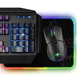 Pack Gaming 3 en 1 Spirit of gamer ULTIMATE 500 CLS-MK500 RGB Clavier souris Tapis de souris