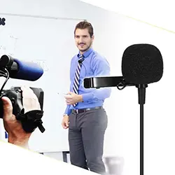 Microphone Cravate Lavalier AUX Audio 3.5mm ACEMIC M11 Omnidirectionnel