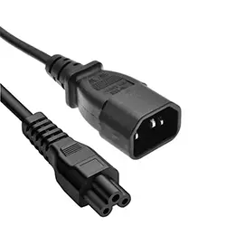 Câble Alimentation Trèfle Onduleur Adaptateur secteur universel IEC 320 C14 à C5 à 3 broches 10A 1.5m