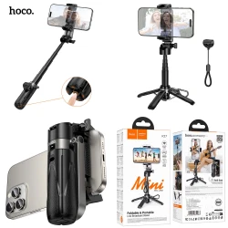 HOCO K27 Trépied et perche selfie pliable 390mm avec télécommande