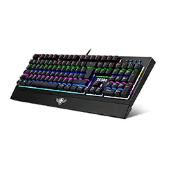 Clavier Mécanique Gaming Spirit Of Gamer XPERT-K500 CLA-XK500 Rétro Eclairage RGB Victory K500 Brown AZERTY