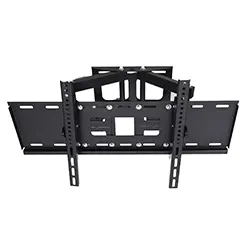 Support mural universel pour TV avec bras télescopique rotatif réglable avec inclinaison de 40" à 80" D60