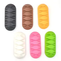 Support Attache câble 2 pièces pour fils et câbles multicolores – UN-16