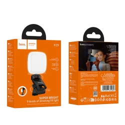 HOCO K29 Mini lampe LED portable rechargeable USB-C pour smartphone