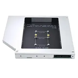 Adaptateur Rack disque dur mSATA Caddy en forme DVD 9.5mm Pour ordinateur portable