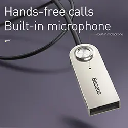 Adaptateur dongle Recepteur Audio Aux Bluetooth 5.0 jack 3.5mm Baseus BA01