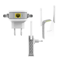 Répéteur Wi-Fi N 300 extender Routeur D-link DAP-1325 avec un port 10/100Mbps et 2 antennes externes