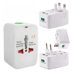 Prise Adaptateur Universel de Voyage EU UK US AU
