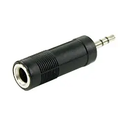 Adaptateur AUX Jack 3.5mm Male vers 6.35mm Femelle