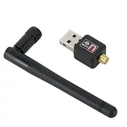 Mini Dongle Clé WiFi W-Fi USB 600Mbps 802.11 n/g/b avec antenne 2dbi