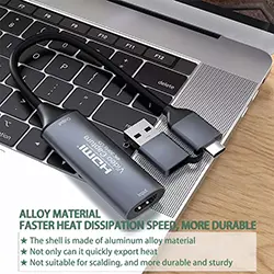 Carte d'acquisition Capture vidéo USB 3.0 & Type-c HDMI 1080p 60Hz pour Switch, Xbox, PS4/5, diffusion en direct