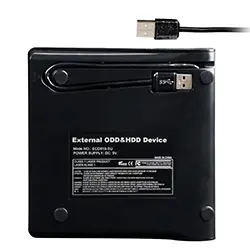 Rack Boitier 9.5mm Lecteur Graveur DVD-RW CD-RW Externe USB 3.0