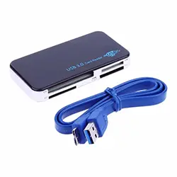 Lecteur de carte mémoire USB 3.0 Multi-carte Compact Flash CF TF SD Micro SD XD MS M2